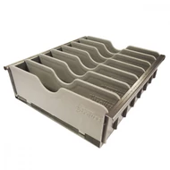 Bankjegytartó, kivehető betétlapos szortírozó