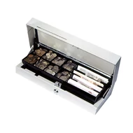 Pénztárgép kasszafiók Flip-Top fehér